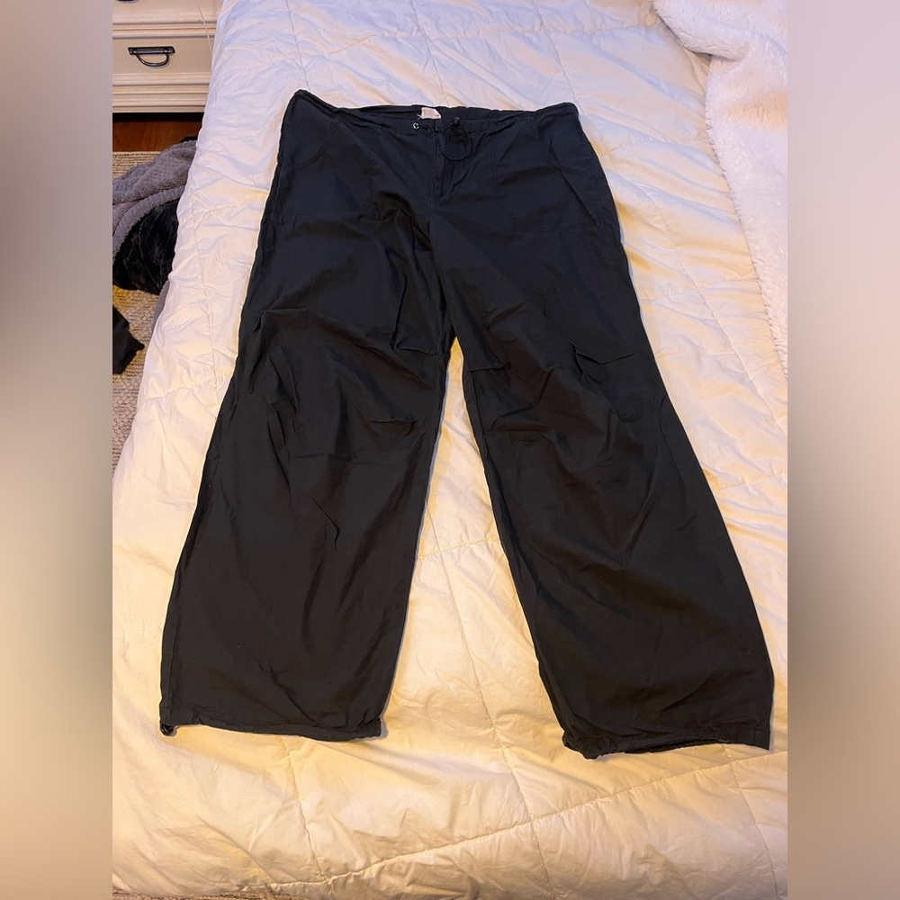 Black Cotton On Utility Pant